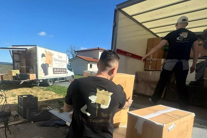 Transport sécurisé lors d'un déménagement Lyon